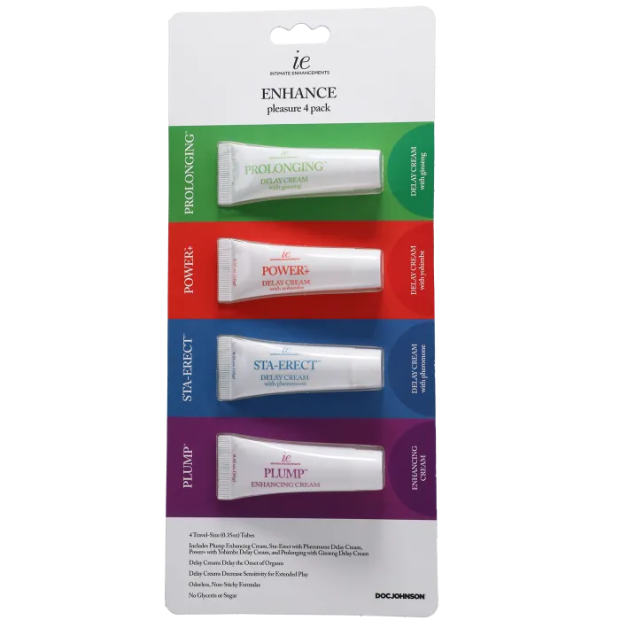 The Classics Enhance Pleasure intieme crème 4-pack