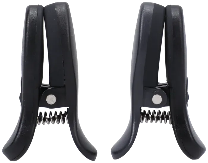 Merci Vibro Grippers vibrerende tepelklemmen met oplaadcase zwart