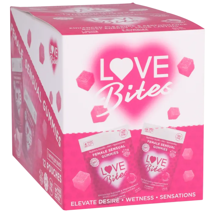 The Classics Love Bites gummy aardbei 1 stuk voor haar