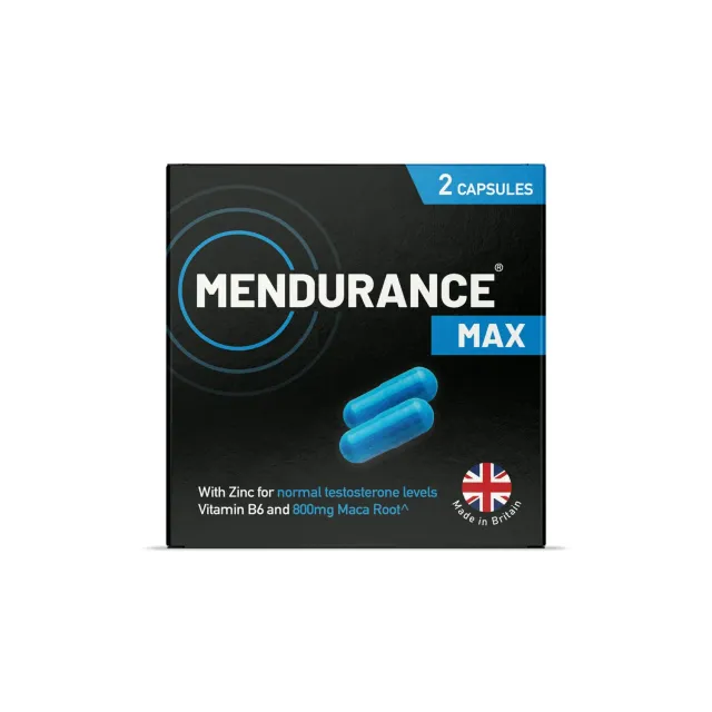 So Divine Mendurance Max energie capsules man 2-pack cafeïne