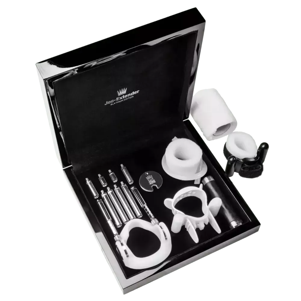 Jes-Extender Platinum penisextender complete set platina