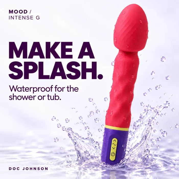 Mood Intense G Vibrator Roze siliconen 10 standen
