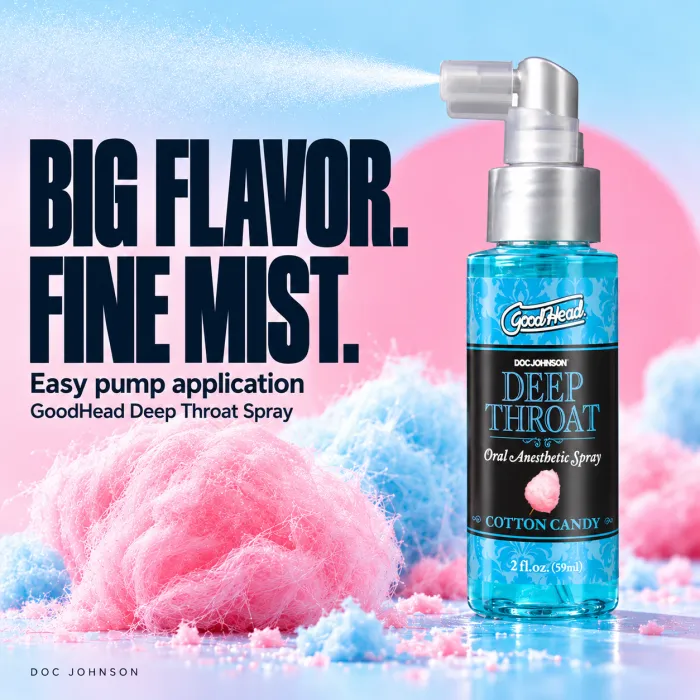 The Classics GoodHead Deep Throat keelspray cotton candy 59ml