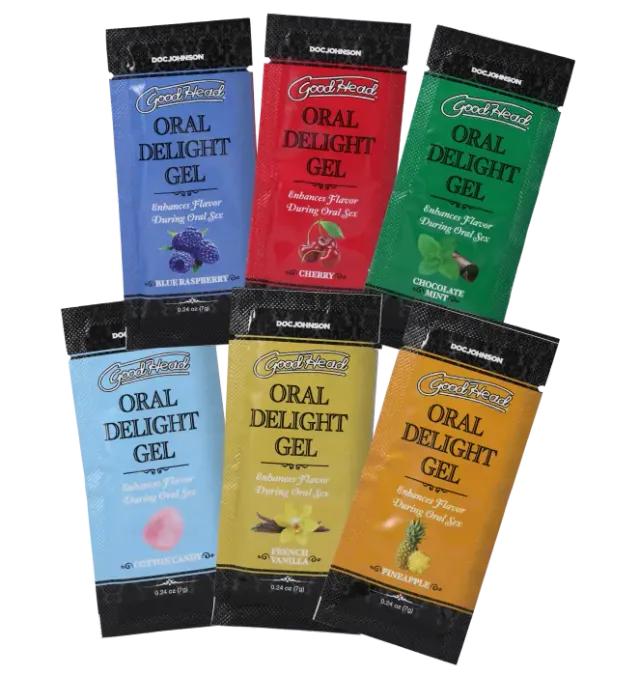 The Classics GoodHead Oral Delight Gel 6-pack 6 smaken