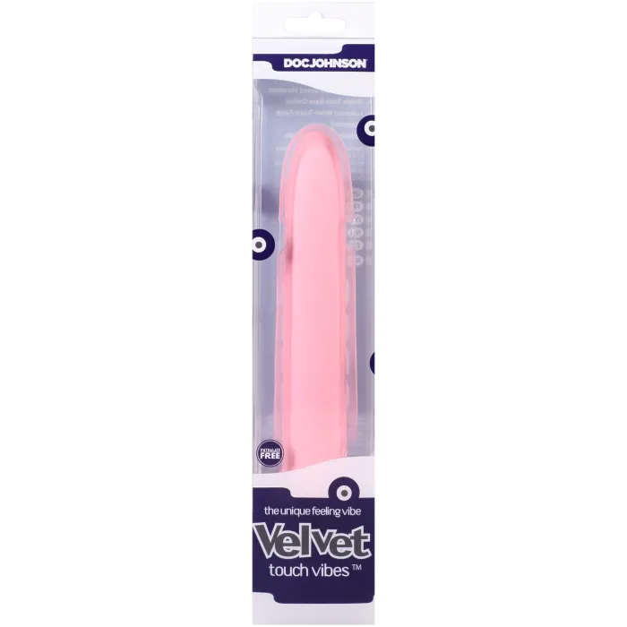 The Classics Velvet Touch Vibe vibrator Pink waterproof