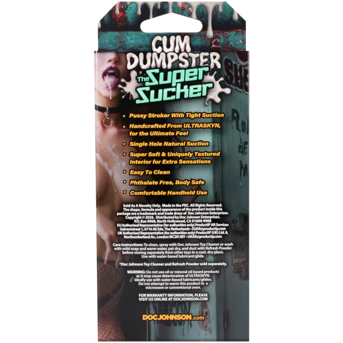 The Super Sucker Cum Dumpster masturbator ULTRASKYN compact