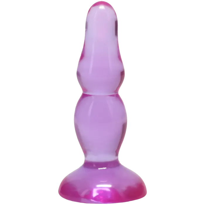 Crystal Jellies Novice Pop Plug buttplug transparant 10 cm