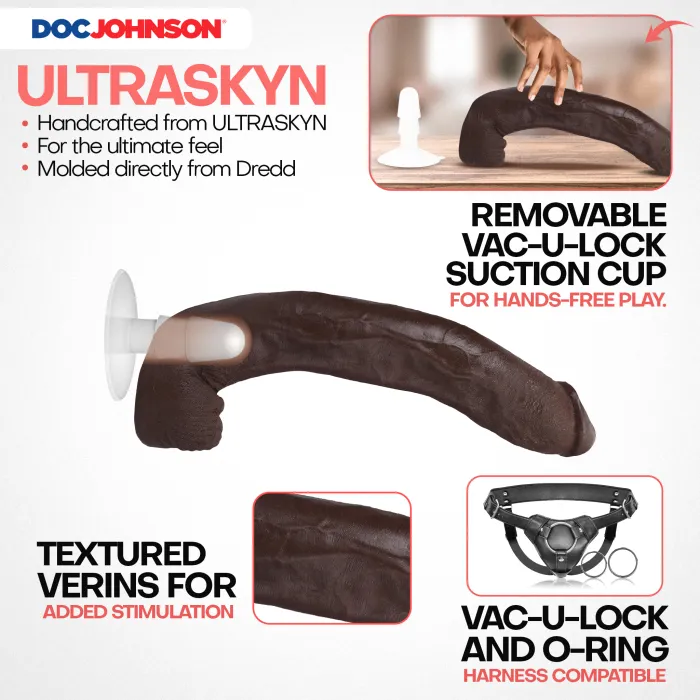The Classics Signature Cocks Dredd dildo 13,5 inch ULTRASKYN