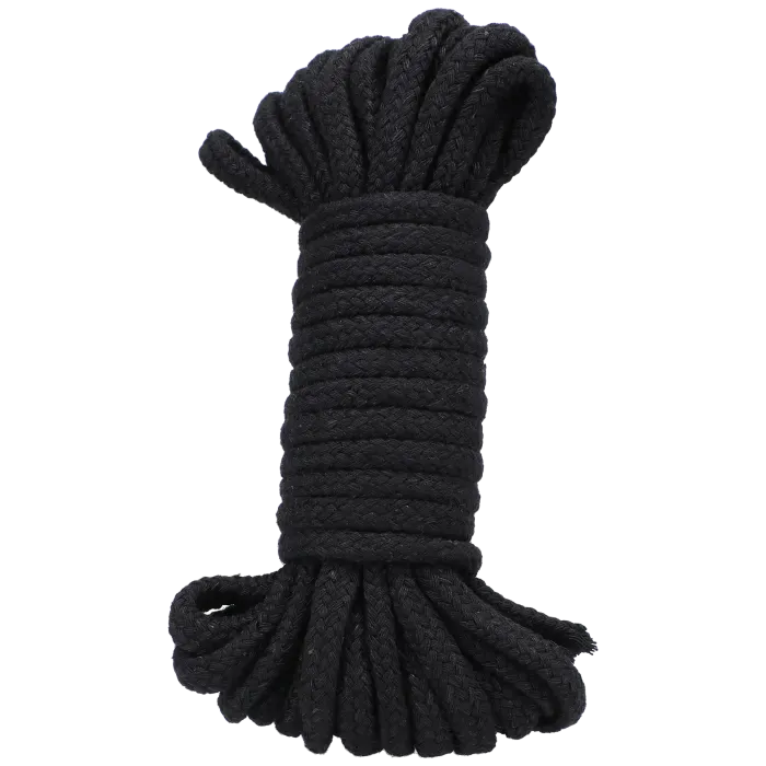 The Classics In A Bag katoenen bondage touw zwart 10 m