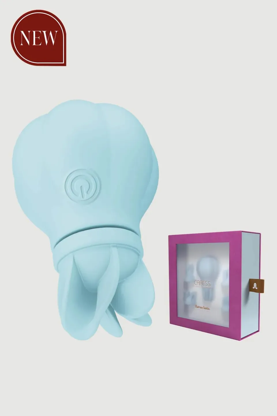 Adrien Lastic Caress Blue clitorisvibrator roterend blauw