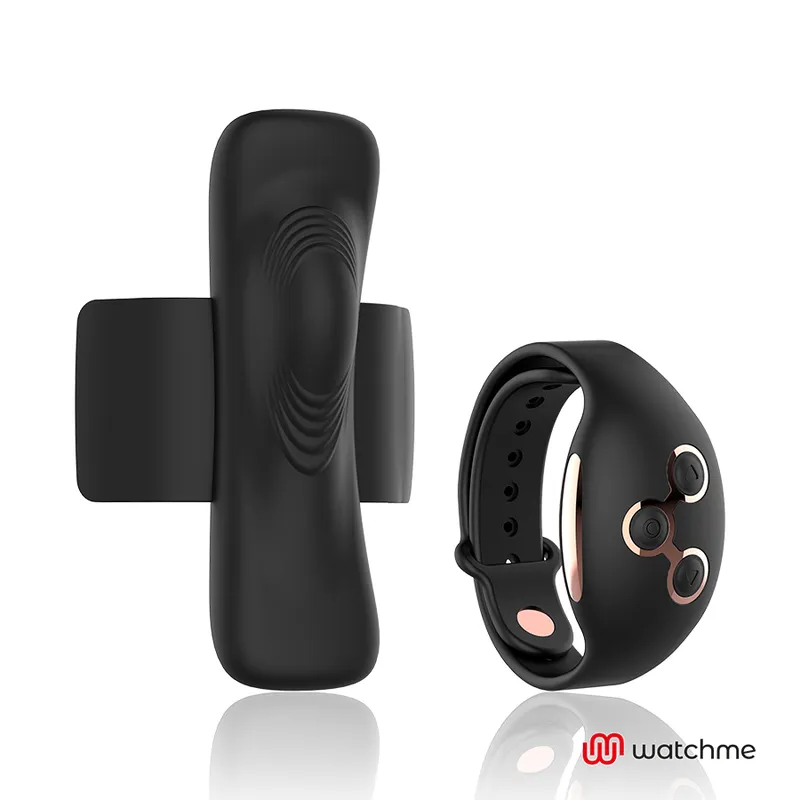 Anne's Desire WatchMe Panty Pleasure slipvibrator zwart/goud