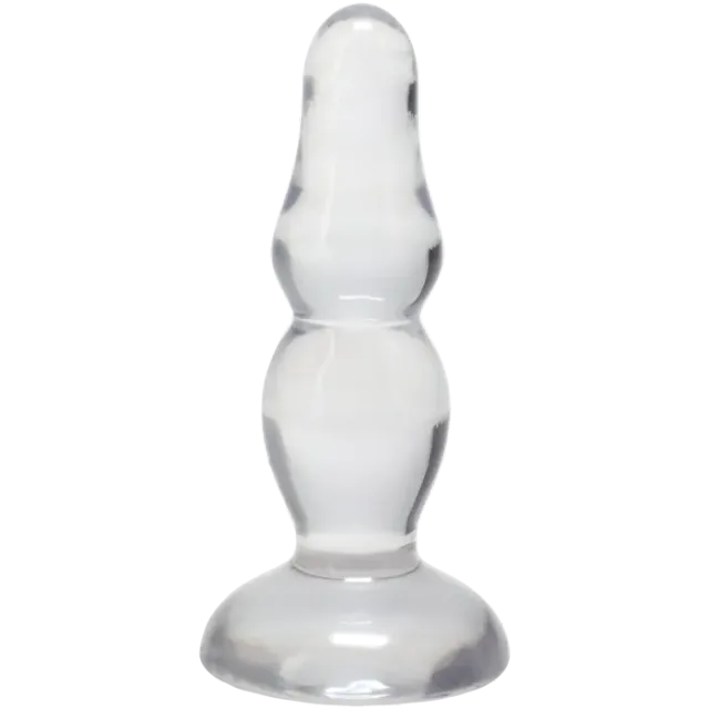 Crystal Jellies Novice Pop Plug buttplug transparant 10 cm