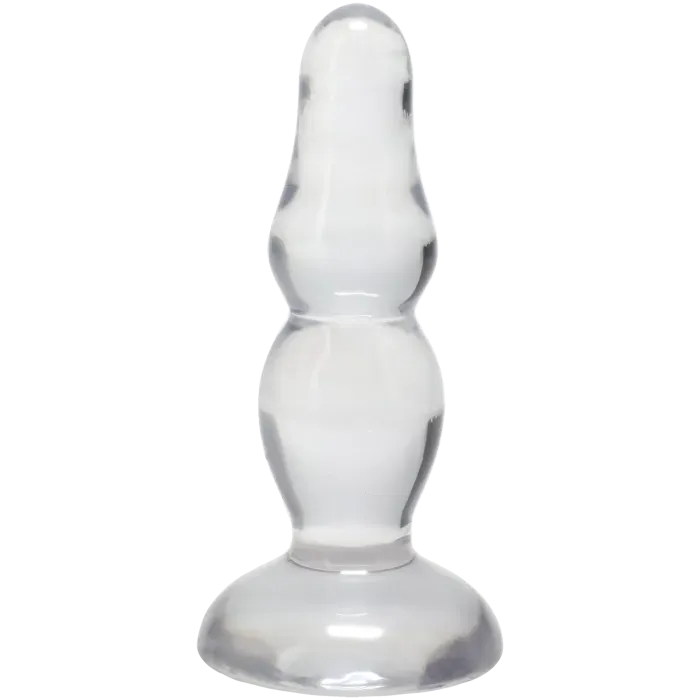 Crystal Jellies Novice Pop Plug buttplug transparant 10 cm