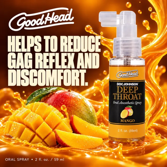 The Classics GoodHead Deep Throat spray mango 59 ml