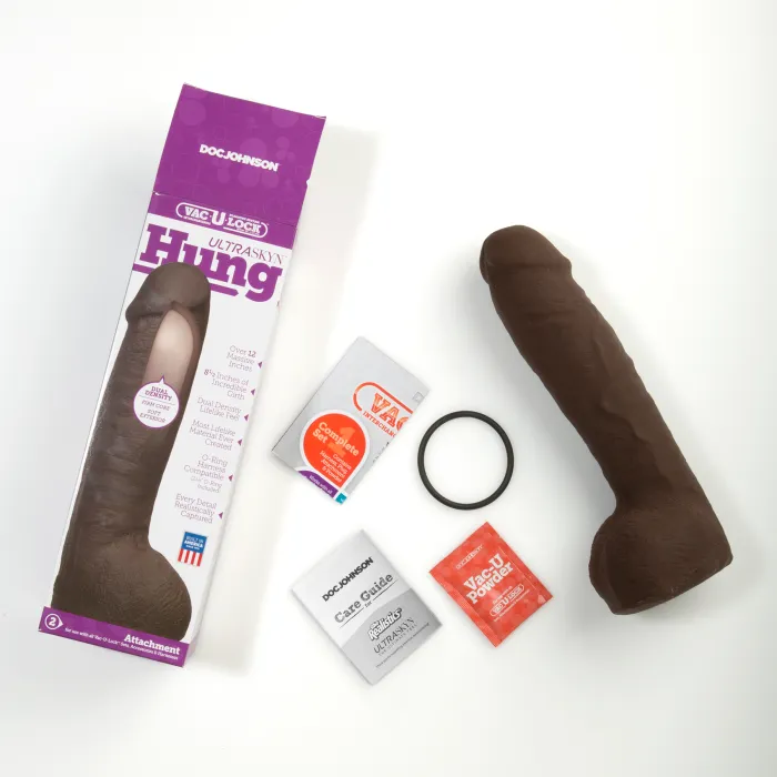 Doc Johnson Vac-U-Lock Hung dildo vanilla XL