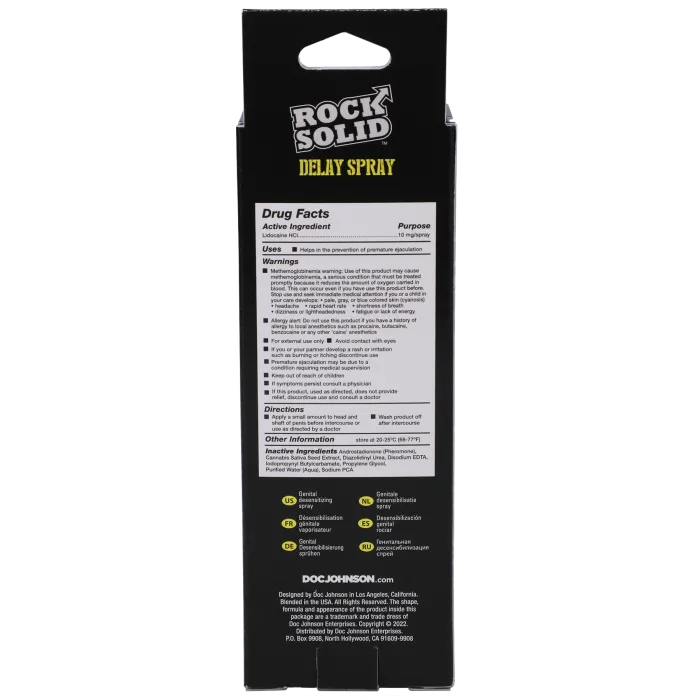 The Classics Rock Solid Delay Spray vertragingsspray 59 ml
