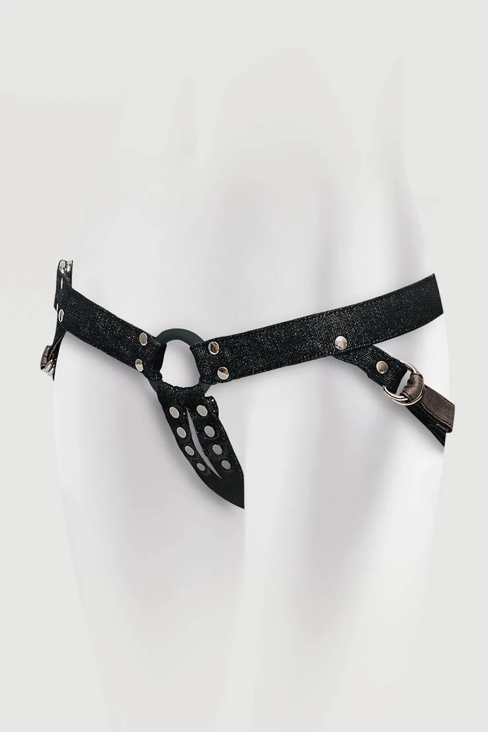 Adrien Lastic Lastic Strap-On harnas katoen verstelbaar