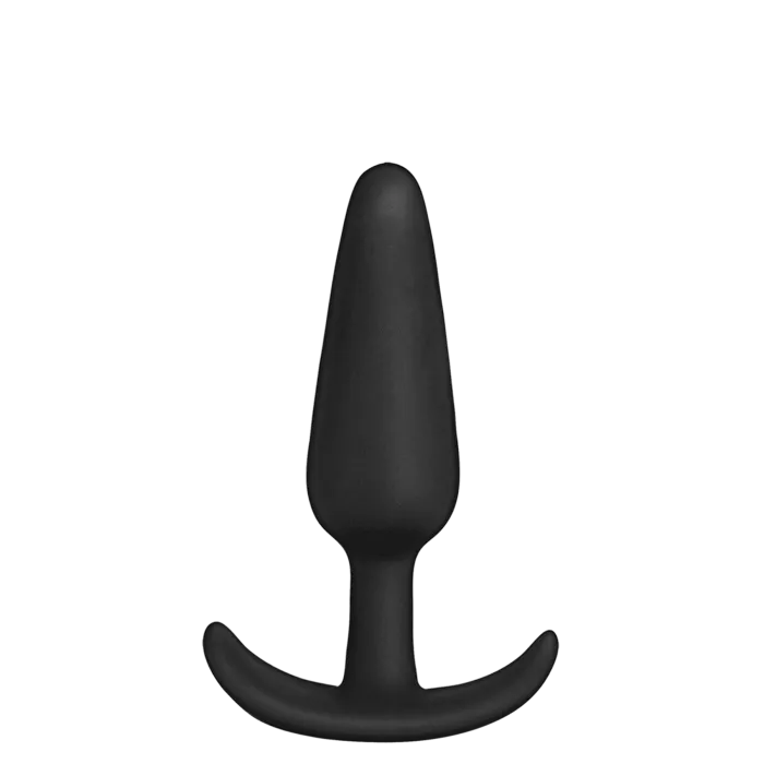 The Classics Anal Trainer butt plug set 3 stuks zwart siliconen