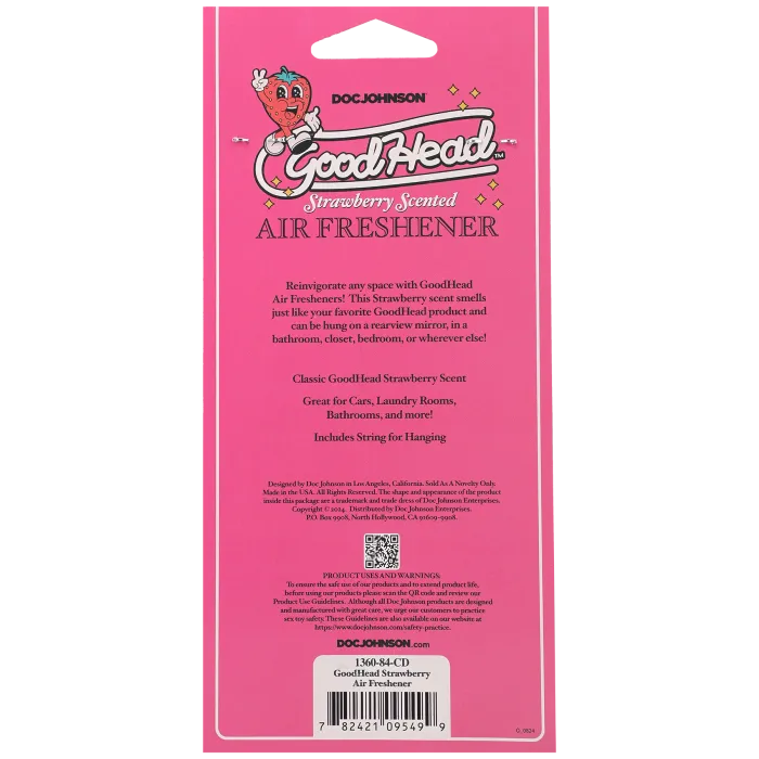 The Classics GoodHead luchtverfrisser aardbei papier