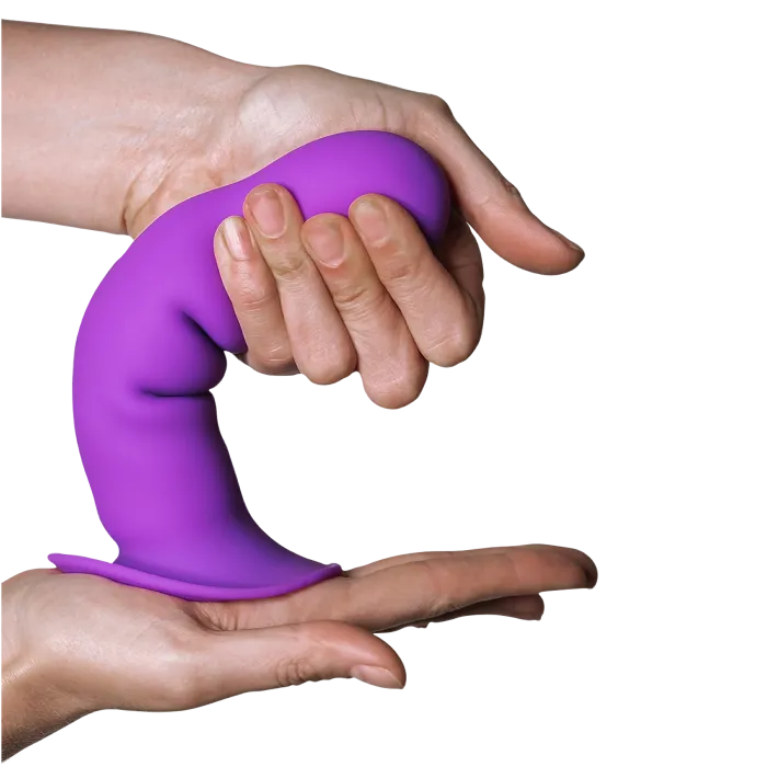 Adrien Lastic Hitsens 3 siliconen dildo paars dual density
