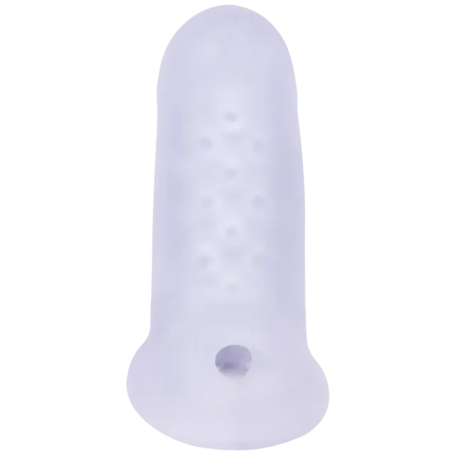 Merci Jacked Up Thick Extender penishoes TPE met ballstrap