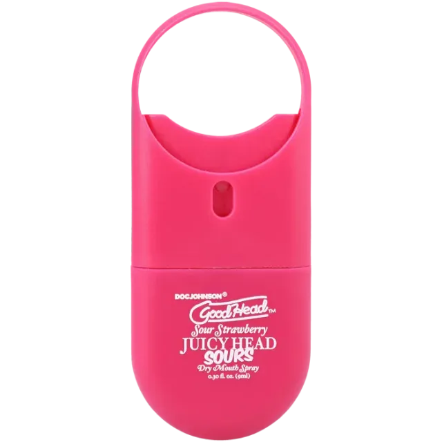 GoodHead Juicy Head mondspray sour strawberry 9 ml suikervrij