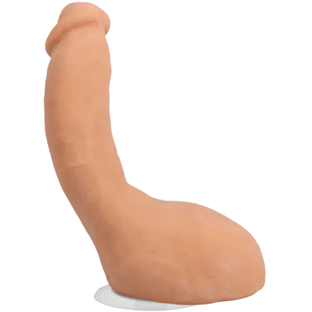 Signature Cocks James Deen dildo 8 inch vanilla zuignap