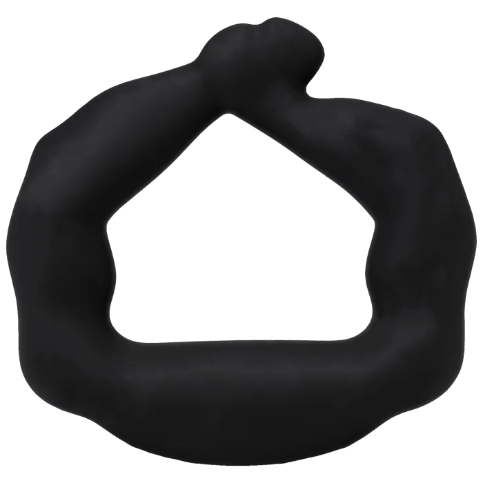 TitanMen Muscle Bound cockring 32mm zwart silicone