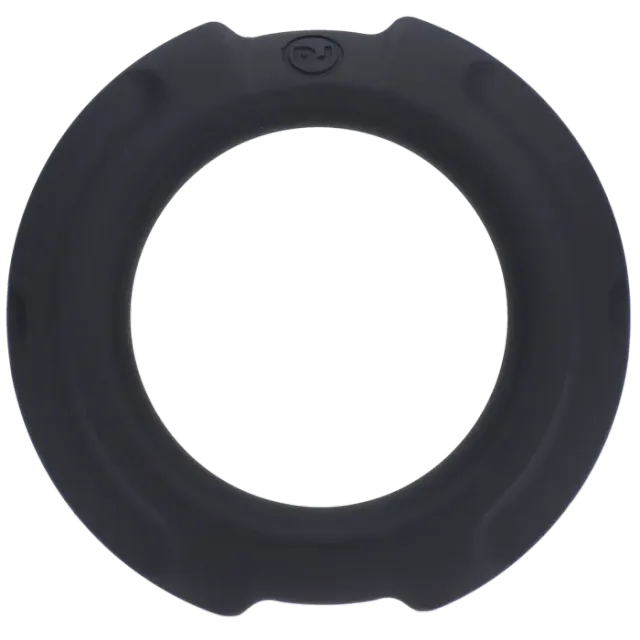 The Classics OptiMALE FlexiSteel cockring 43mm zwart silicone