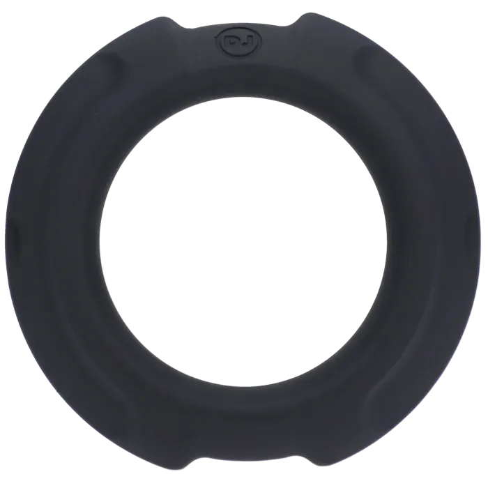 The Classics OptiMALE FlexiSteel cockring 43mm zwart silicone