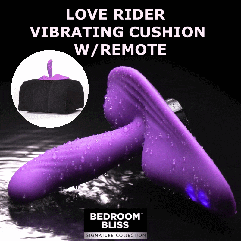 Bedroom Bliss Love Rider kussen vibrerend opblaasbaar silicone