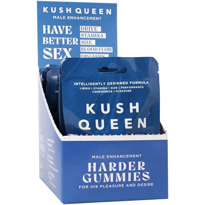 Kush Queen Harder gummies voor hem single natuurlijke ondersteuning