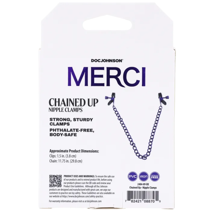 The Classics Merci Chained Up tepelklemmen verstelbaar