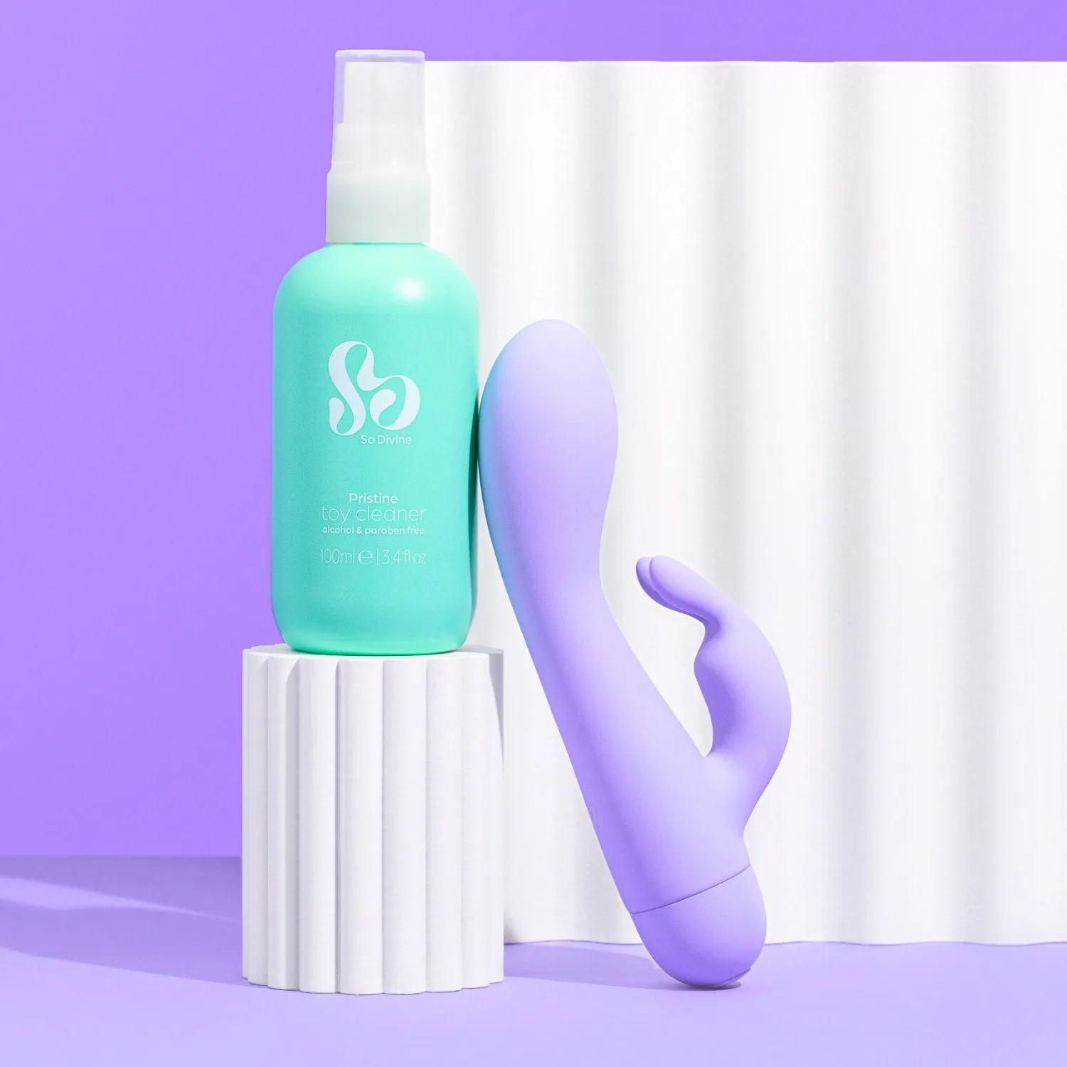 So Divine Sex Toy Care Kit verzorgingsset 2x100ml antibacterieel