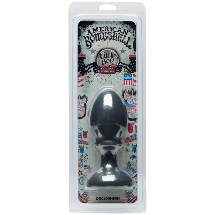 The Classics American Bombshell Little Boy buttplug gun metal