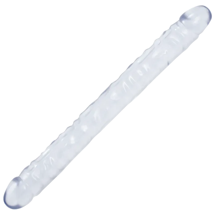 Crystal Jellies 18 Inch Double Dong dubbele dildo roze